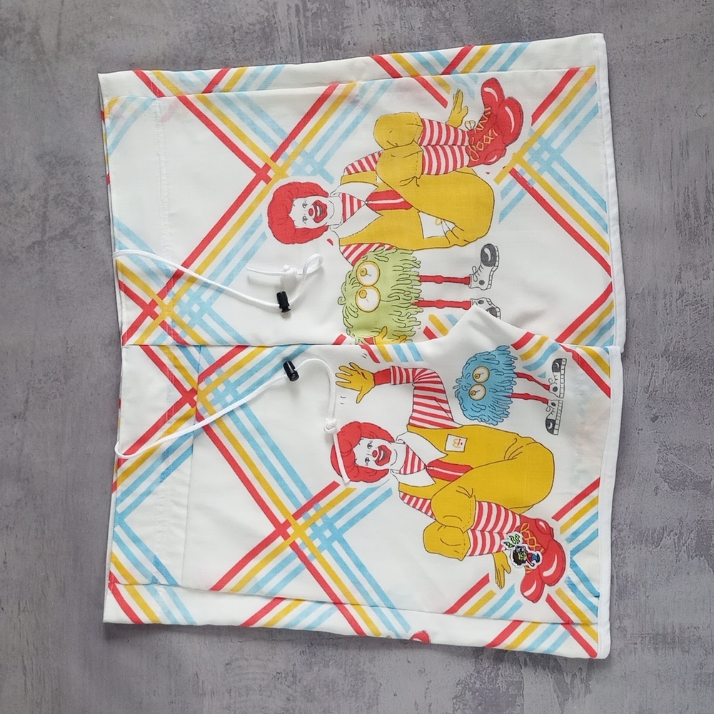 Vintage 1978 Boom Box Benny's "Golden Arches" Custom Patchwork Shorts – UNISEX